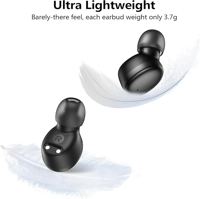 Kurdene Wireless Earbuds Bluetooth 5.3 in Ear Buds Light-Weight Headphones for Sports Workout