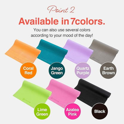 Thick Non-Slip Yoga Matt (Assorted Colors)