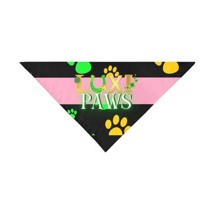 Large LUXI PAWS Bandana